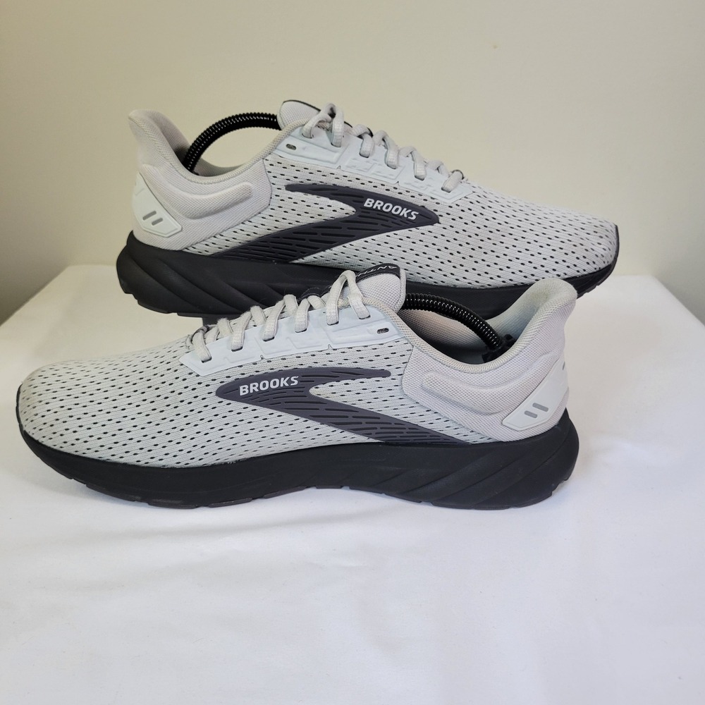 Brooks Anthem 6 Mens Running Shoes Grey Black 1104141D085 Size 11.5 D - Picture 2 of 7
